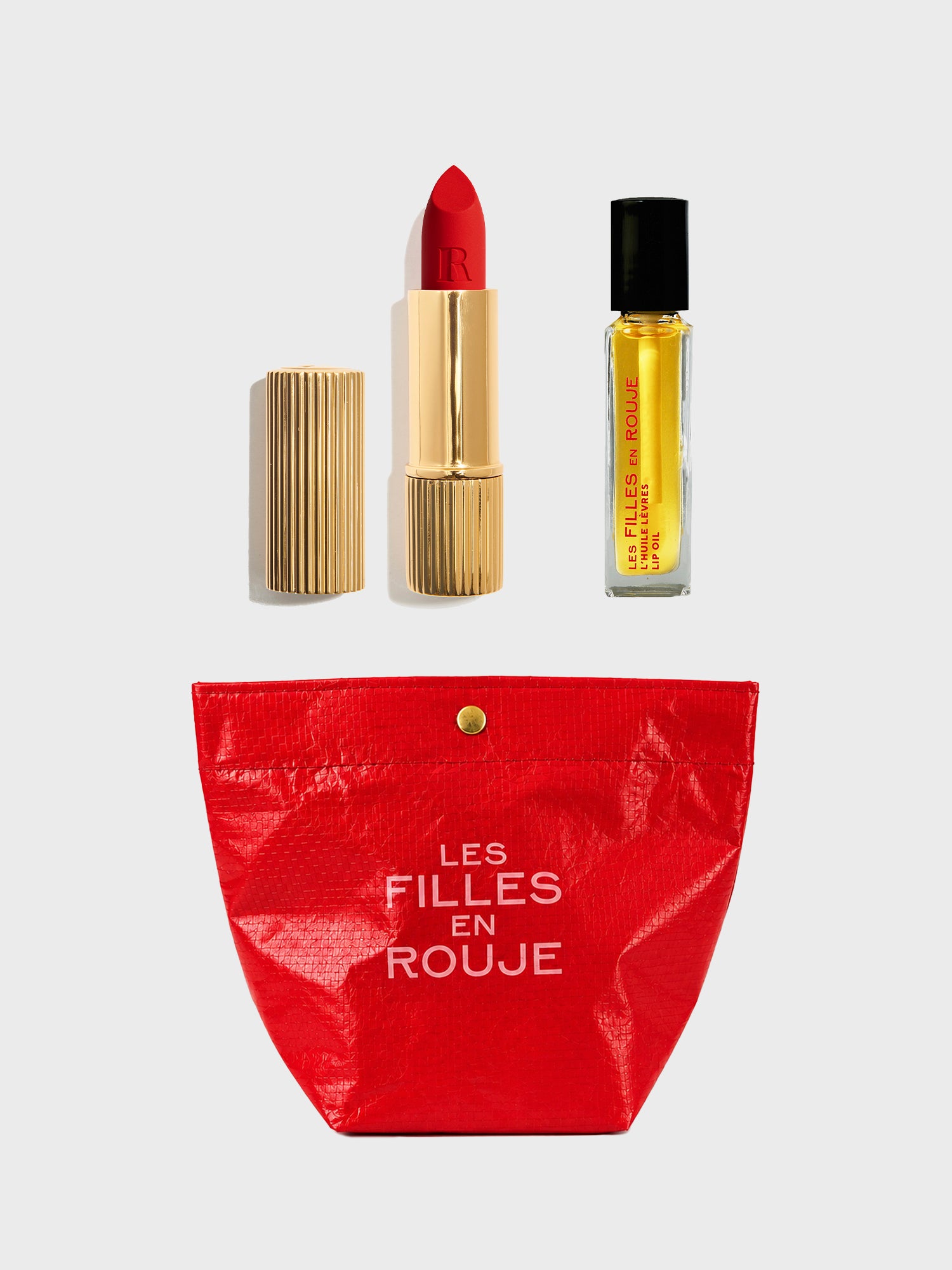 The Glossy Red Set